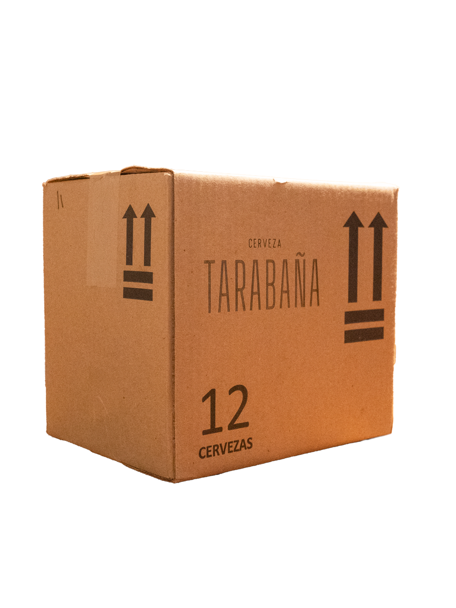 TARABAÑA Premium Lager caja de 12 cervezas
